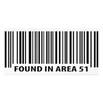 found in area 51 icon photo card template