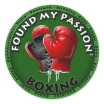 Found My Passion Stickers - Boxing