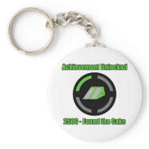 Found the Cake - Achievement Unlocked Keychain