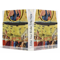 Foundation Of Santa Maria Maggiore By Masolino (Be Vinyl Binder
