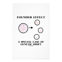 Founder Effect A Special Case Of Genetic Drift stationery