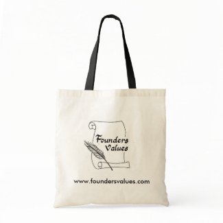 Founders Values Tote Bag bag