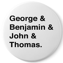 Founding Fathers Button