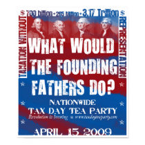 Founding Fathers Small Poster posters