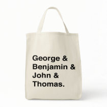 Founding Fathers Tote Bag