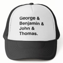 Founding Fathers Trucker Hat