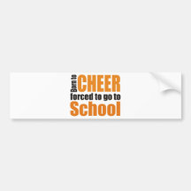 Fount ton more cheer forced tons go tons school bumper sticker