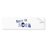 Fount ton skirt skull A Bumper Stickers