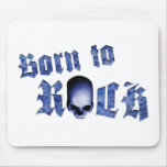 Fount ton skirt Skull B Mousepads