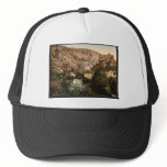 Fountain and valley of Vauclause, Orange, Provence Hats