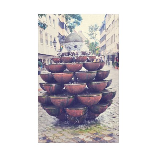 Fountain Canvas Print