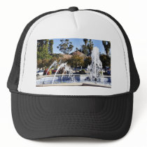 Fountain In Balbao Park San Diego hats