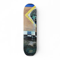 Fountain Near The Museum Of Man In Balboa Park skateboards by lifesphere Fountain Near The Museum Of Man In Balboa Park skateboards