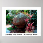 Fountain of Youth Gardens Poster