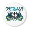 Fountain Pen Collectors Gone Wild magnets by busybrain Fountain Pen Collectors Gone Wild magnets