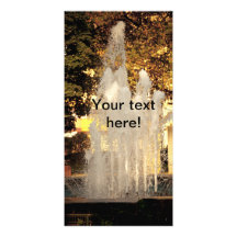 Fountain Photo Greeting Card