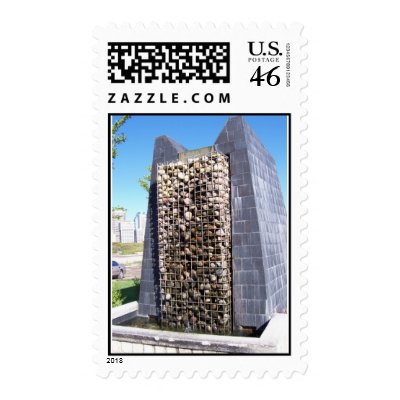Fountain Sculpture Postage Stamps by joemess