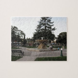Fountain, Sunken Gardens, Atascadero puzzle
