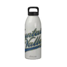 Fountain Valley Script Water Bottle