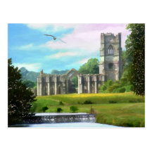 Fountains Abbey Post Cards