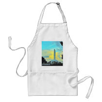 Fountains At Dusk aprons
