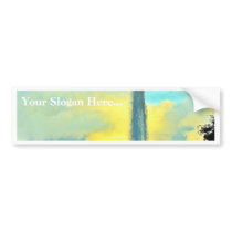 Fountains At Dusk bumper stickers by lifesphere Fountains At Dusk bumper stickers