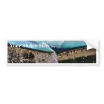 Fountains At The Birch Aquarium In La Jolla Bumper Sticker