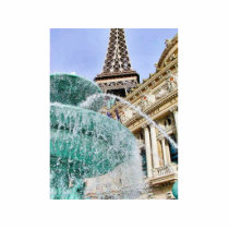 Fountains Eiffel Towers photo sculptures