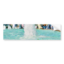 Fountains Pools bumper stickers by lifesphere Fountains Pools bumper stickers