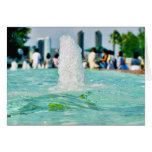 Fountains Pools Greeting Cards