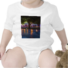 Fountains show - Warsaw by night Tee Shirts