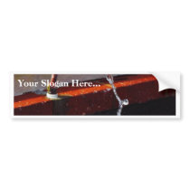 Fountains Water Spouts bumper stickers by lifesphere Fountains Water Spouts bumper stickers