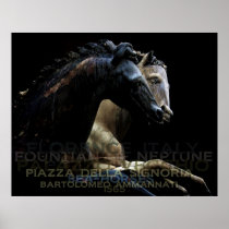 Fountian of Neptune-Sea Horses posters