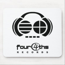 Four4ths Records - mousepad mousepads