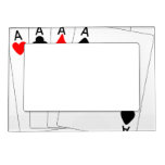 Four Aces Magnetic Photo Frame