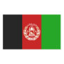 FOUR Afghanistan National Flag Rectangular Sticker