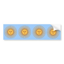 FOUR Argentina "Sol de Mayo" Bumper Sticker