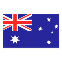 FOUR Australia National Flag Stickers