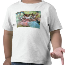 Four ballerinas on the stage tshirt