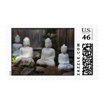 Four Buddhas postage