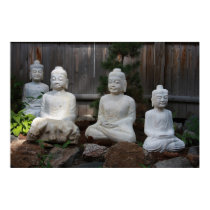 Four Buddhas posters