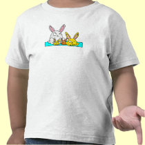 Four Bunnies Cartoon T Shirt