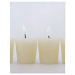 four candles personalized letterhead