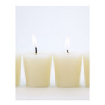 four candles personalized letterhead
