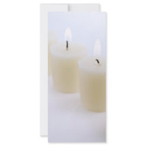 four candles rack cards