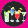 Four Cocktails Sticker Four Cocktails Sticker