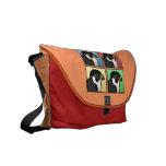 Four Color Peregrine Falcon Custom Messenger Bag