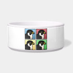 Four Color Peregrine Falcon Pet Bowl