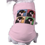 Four Color Peregrine Falcon Dog Ringer T-Shirt