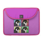 Four Color Peregrine Falcon Laptop Flap Sleeve